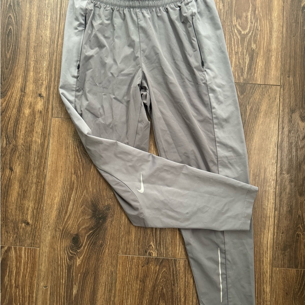 Gray Nike Track Pants